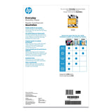 HP Everyday Business Paper, 32 lb Bond Weight, 8.5 x 11, Glossy White, 150/Pack (HEW4WN08A) Each