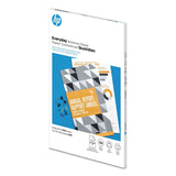 HP Everyday Business Paper, 32 lb Bond Weight, 8.5 x 11, Glossy White, 150/Pack (HEW4WN08A) Each