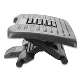Mind Reader Adjustable Height Footrest with Rollers for Massage, 18w x 14d x 4.25h, Black (EMSFTROLLBLK) Each