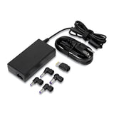 Targus® Semi-Slim Laptop Charger for Various Devices, 90 W, Black (TRGAPA90US)