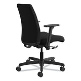 HON® Ignition Series Fabric Low-Back Task Chair, Supports Up to 300 lb, 17" to 21.5" Seat Height, Black (HONIT105CU10)