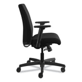 HON® Ignition Series Fabric Low-Back Task Chair, Supports Up to 300 lb, 17" to 21.5" Seat Height, Black (HONIT105CU10)