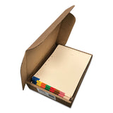 Tabbies® Bottom Tab Medical Chart Divider Sets, 8-Tab, Assorted Medical, 11.38 x 8.5, Manila, 40 Sets (TAB54500) Each