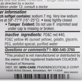 Geri-Care® Stool Softener Softgel 100 per Bottle 100 mg Strength Docusate Sodium (1194188_BT) 1/BT