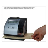 Acroprint® ES700 Atomic Electronic Time Recorder and Document Stamp, Digital Display, Black/Silver (ACP010182000) Each
