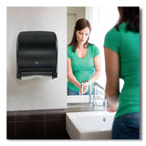 Tork® Hand Towel Dispenser, Electronic, 11.78 x 9.12 x 14.39, Translucent Smoke (TRK86ECO) Each