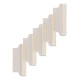 Avery® Insertable Index Tabs with Printable Inserts, 1/5-Cut, Clear, 2" Wide, 25/Pack (AVE16241) Pack of 25