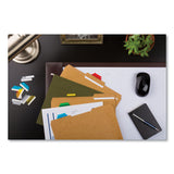 Avery® Insertable Index Tabs with Printable Inserts, 1/5-Cut, Assorted Colors, 1.5" Wide, 25/Pack (AVE16228) Pack of 25