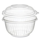 Dart® PresentaBowls Bowl/Lid Combo-Paks, Dome Lid, 16 oz, Clear, Plastic, 63/Pack, 4 Packs/Carton (DCCC16BCD) Case of 252