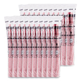 SOLO® Paper Hot Drink Cups in Bistro Design, 16 oz, Maroon, 1,000/Carton (SCC316SI) Case of 1000