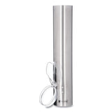 San Jamar® Small Pull-Type Water Cup Dispenser, For 5 oz Cups, Stainless Steel (SJMC4150SS) Each