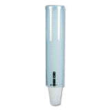 San Jamar® Large Pull-Type Water Cup Dispenser, For 12 oz Cups, Translucent Blue (SJMC3260TBL) Each