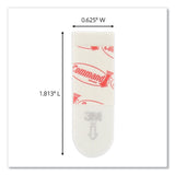 Command™ Poster Strips, Removable, Holds Up to 1 lb per Pair, 0.63 x 1.75, White, 136/Pack (MMM17024136ES) Pack of 136