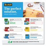 Scotch Super-Hold Tape Refill, 1" Core, 0.75" x 27.77 yds, Crystal Clear, 10 Rolls/Pack (MMM700K10) Pack of 10