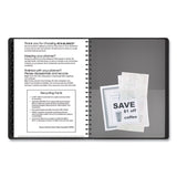 AT-A-GLANCE® Contemporary Weekly/Monthly Planner, Vertical-Column Format, 11 x 8.25, Graphite Cover, 12-Month (Jan to Dec): 2026 (AAG70950X45) Each