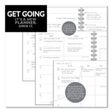 AT-A-GLANCE® Elevation Academic Weekly/Monthly Planner, 11 x 8.5, Black Cover, 12-Month (July to June): 2024 to 2025 (AAG75959P05) Each