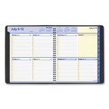 AT-A-GLANCE® QuickNotes Weekly/Monthly Planner, 10 x 8, Black Cover, 12-Month (July to June): 2025 to 2026 (AAG761105) Each