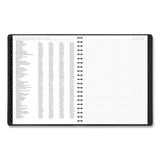 AT-A-GLANCE® Contemporary Weekly/Monthly Planner, Vertical-Column Format, 11 x 8.25, Graphite Cover, 12-Month (Jan to Dec): 2026 (AAG70950X45) Each