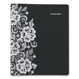 AT-A-GLANCE® Lacey Weekly Block Format Professional Appointment Book, Lacey Artwork, 11 x 8.5, Black/White, 13-Month: Jan 2026 to Jan 2027 (AAG541905) Each