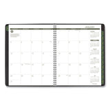 AT-A-GLANCE® Recycled Weekly Vertical-Column Format Appointment Book, 11 x 8.25, Black Cover, 12-Month (Jan to Dec): 2026 (AAG70950G05) Each