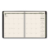 AT-A-GLANCE® Recycled Monthly Planner with Perforated Memo Section, 8.75 x 7, Black Cover, 12-Month (Jan to Dec): 2026 (AAG70120G05) Each