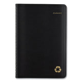 AT-A-GLANCE® Recycled Weekly Block Format Appointment Book, 8.5 x 5.5, Black Cover, 12-Month (Jan to Dec): 2026 (AAG70100G05) Each