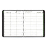 AT-A-GLANCE® Recycled Weekly Vertical-Column Format Appointment Book, 11 x 8.25, Black Cover, 12-Month (Jan to Dec): 2026 (AAG70950G05) Each
