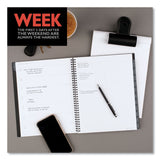 AT-A-GLANCE® Elevation Academic Weekly/Monthly Planner, 11 x 8.5, Black Cover, 12-Month (July to June): 2024 to 2025 (AAG75959P05) Each