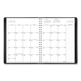 AT-A-GLANCE® Contemporary Weekly/Monthly Planner, Vertical-Column Format, 11 x 8.25, Black Cover, 12-Month (Jan to Dec): 2026 (AAG70950X05) Each