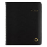 AT-A-GLANCE® Recycled Weekly Vertical-Column Format Appointment Book, 8.75 x 7, Black Cover, 12-Month (Jan to Dec): 2026 (AAG70951G05) Each