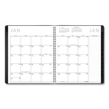 AT-A-GLANCE® Contemporary Monthly Planner, Premium Paper, 11 x 9, Black Cover, 12-Month (Jan to Dec): 2026 (AAG70260X05) Each
