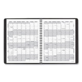 Monthly Planner, 8.75 x 7, Black Cover, 18-Month (July to Dec): 2022 to 2023 (AAG7012705) Each