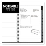AT-A-GLANCE® Elevation Academic Weekly/Monthly Planner, 8.5 x 5.5, Black Cover, 12-Month (July to June): 2024 to 2025 (AAG75101P05) Each