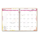 AT-A-GLANCE® Watercolors Weekly/Monthly Planner, Butterflies Artwork, 11 x 8.5, Multicolor Cover, 12-Month (Jan to Dec): 2026 (AAG791905G) Each