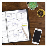 AT-A-GLANCE® DayMinder Monthly Planner, Academic Year, Ruled Blocks, 12 x 8, Black Cover, 14-Month: July 2025 to Aug 2026 (AAGAY200) Each