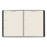 AT-A-GLANCE® Recycled Weekly Vertical-Column Format Appointment Book, 8.75 x 7, Black Cover, 12-Month (Jan to Dec): 2026 (AAG70951G05) Each