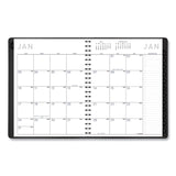 AT-A-GLANCE® Contemporary Weekly/Monthly Planner, Vertical-Column Format, 11 x 8.25, Graphite Cover, 12-Month (Jan to Dec): 2026 (AAG70950X45) Each