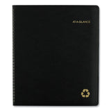 AT-A-GLANCE® Recycled Monthly Planner, 11 x 9, Black Cover, 13-Month: Jan 2026 to Jan 2027 (AAG70260G05) Each