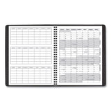 Monthly Planner, 8.75 x 7, Black Cover, 18-Month (July to Dec): 2022 to 2023 (AAG7012705) Each