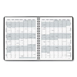 AT-A-GLANCE® Monthly Planner, 8.75 x 7, Black Cover, 12-Month (Jan to Dec): 2026 (AAG7012005) Each
