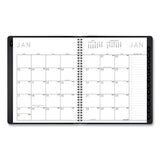 At-A-Glance Contemporary Monthly Planner, 8.75 x 7, Black Cover, 12-Month January 2026 to December 2026 (AAG70120X05) Each