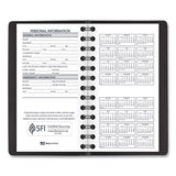 AT-A-GLANCE® Weekly Planner, 4.5 x 2.5, Black Cover, 12-Month (Jan to Dec): 2026 (AAG7003505) Each