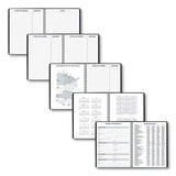 AT-A-GLANCE® Weekly Planner Ruled for Open Scheduling, 8.75 x 6.75, Black Cover, 12-Month (Jan to Dec): 2026 (AAG7085505) Each