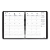 AT-A-GLANCE® Weekly Vertical-Column Appointment Book Ruled for Hourly Appointments, 8.75 x 7, Black Cover, 13-Month: Jan 2026 to Jan 2027 (AAG7086505) Each