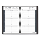 AT-A-GLANCE® Weekly Block Format Appointment Book Ruled for Hourly Appointments, 8 x 5, Black Cover, 12-Month (Jan to Dec): 2026 (AAG7007505) Each