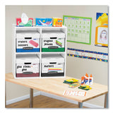 Bankers Box® R-KIVE Heavy-Duty Storage Boxes, Letter/Legal Files, 12.75" x 16.5" x 10.38", White/Red, 12/Carton (FEL07242) Carton of 12