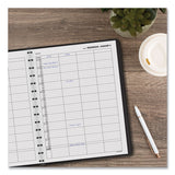 AT-A-GLANCE® Four-Person Group Daily Appointment Book, 11 x 8, Black Cover, 12-Month (Jan to Dec): 2026 (AAG7082205) Each