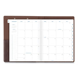 AT-A-GLANCE® Signature Collection Monthly Clipfolio, 11 x 8, Distressed Brown Cover, 13-Month: Jan 2026 to Jan 2027 (AAGYP60009) Each