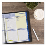 AT-A-GLANCE® QuickNotes Weekly Block Format Appointment Book, 10 x 8, Black Cover, 12-Month (Jan to Dec): 2026 (AAG760105) Each