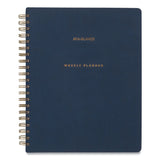 AT-A-GLANCE® Signature Collection Firenze Navy Weekly/Monthly Planner, 11 x 8.5, Navy Cover, 13-Month: Jan 2025 to Jan 2026 (AAGYP90520) Each